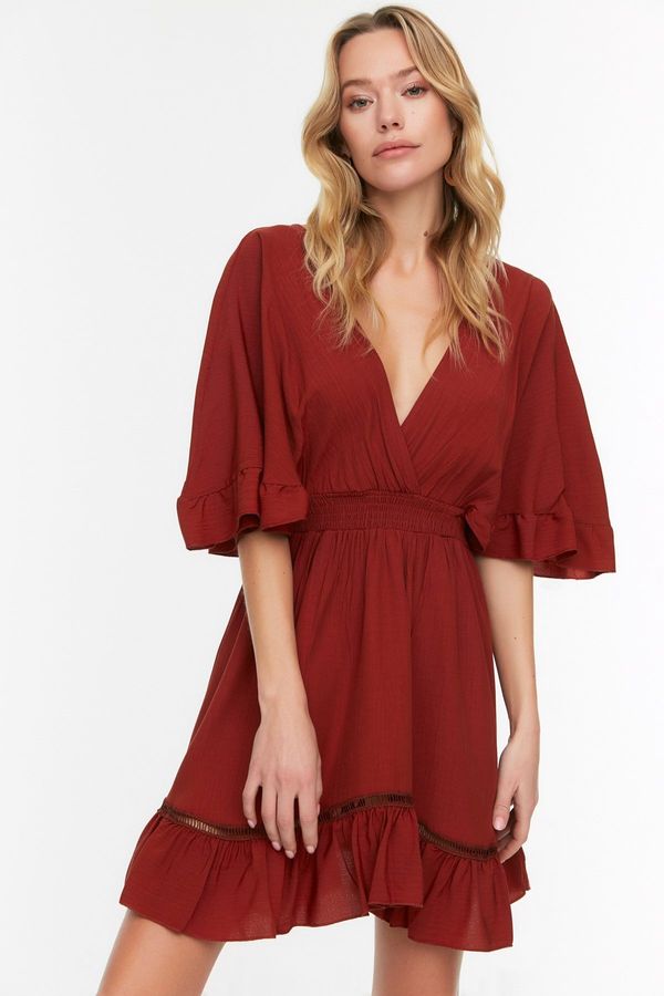 Trendyol Дамска рокля Trendyol Ruffled