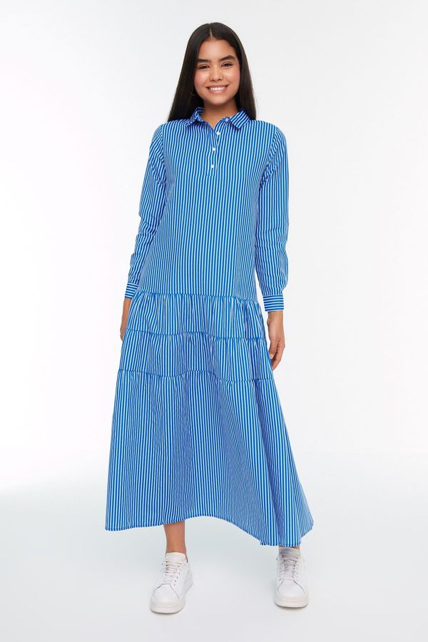Trendyol Дамска рокля Trendyol Striped