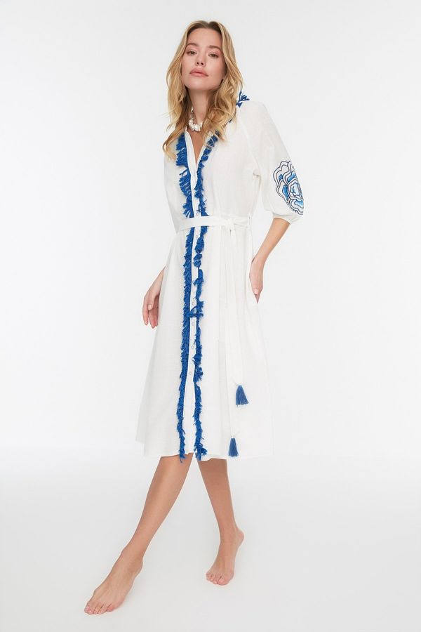 Trendyol Дамска рокля Trendyol Tassel