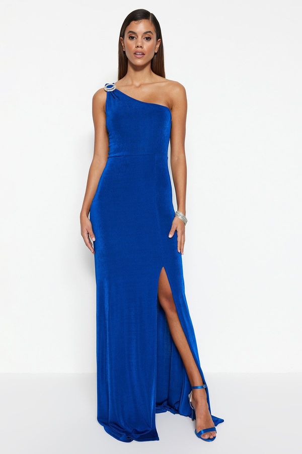 Trendyol Дамска рокля Trendyol TPRSS23AE00014/Brown