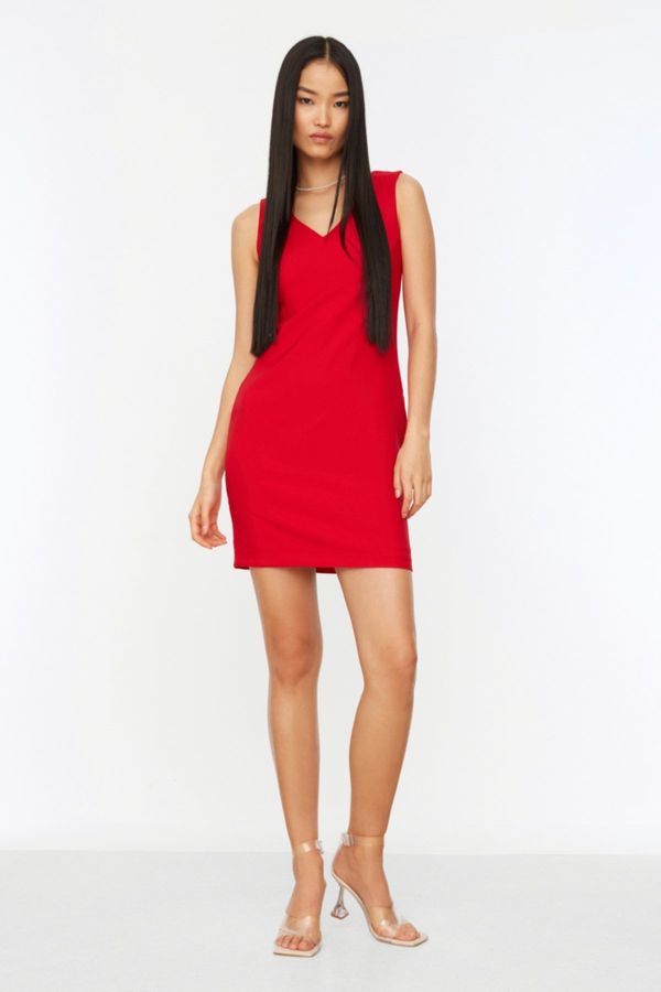 Trendyol Дамска рокля  Trendyol V-neck