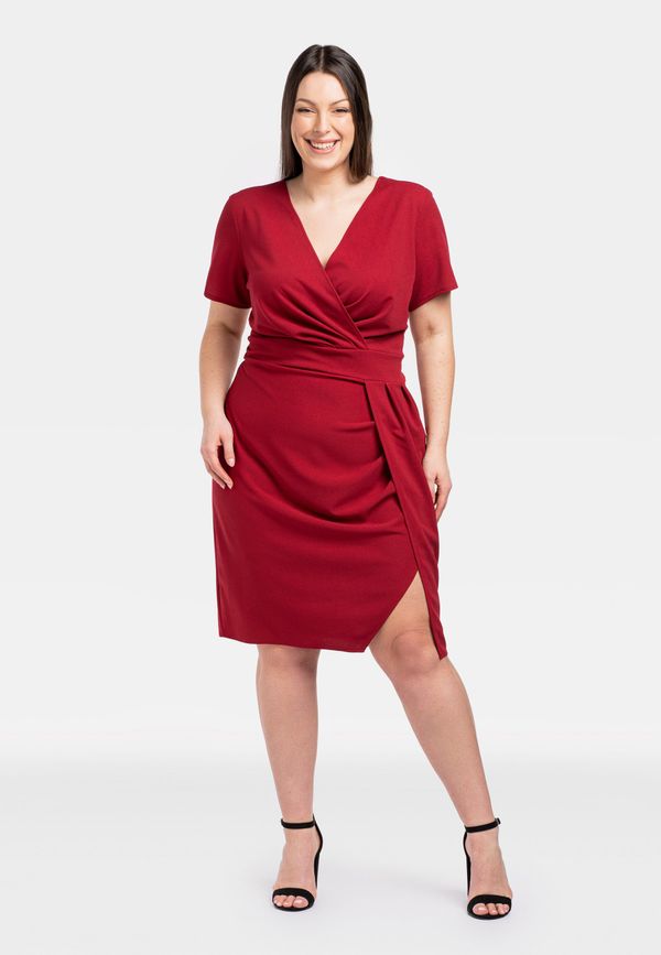 Karko Дамска рокля. Karko Karko_Dress_SA959_Red