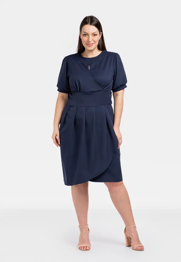 Karko Дамска рокля. Karko Navy Blue