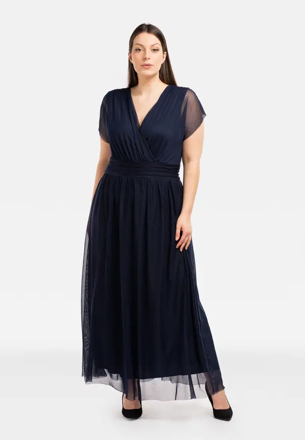 Karko Дамска рокля. Karko Navy Blue