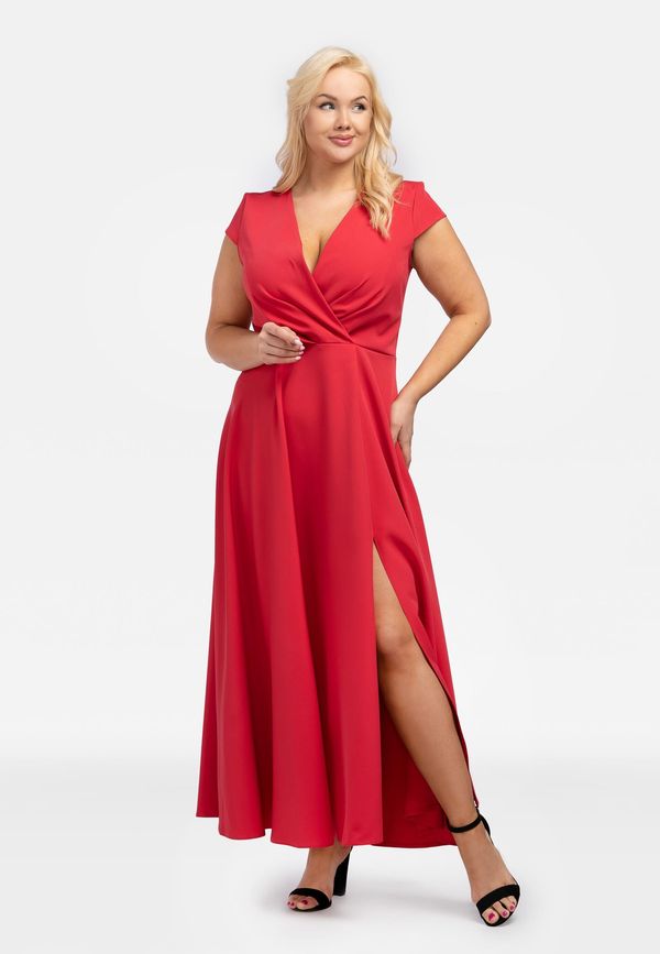 Karko Дамска рокля. Karko Plus Size