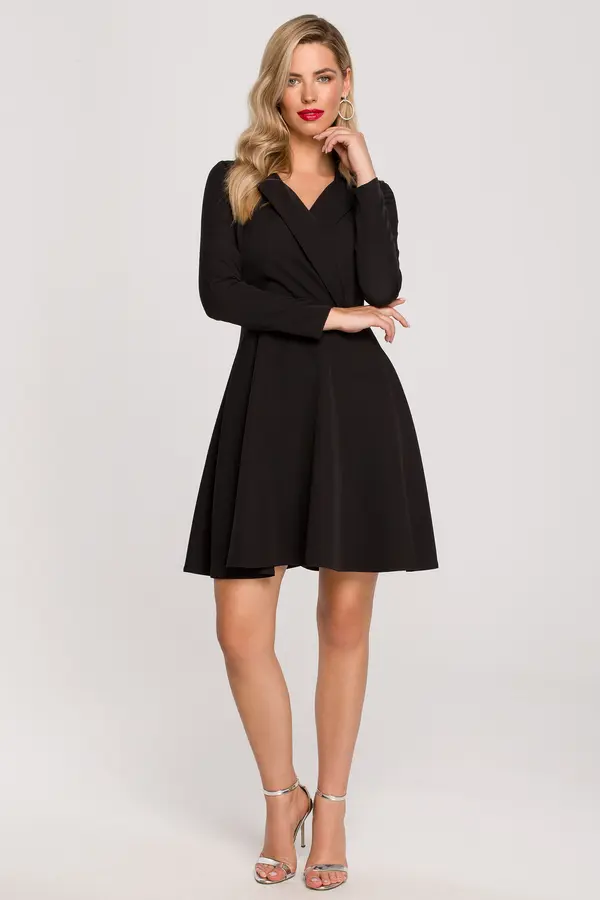 Makover Дамска рокля. Makover Makover_Dress_K138_Crepe_Pink