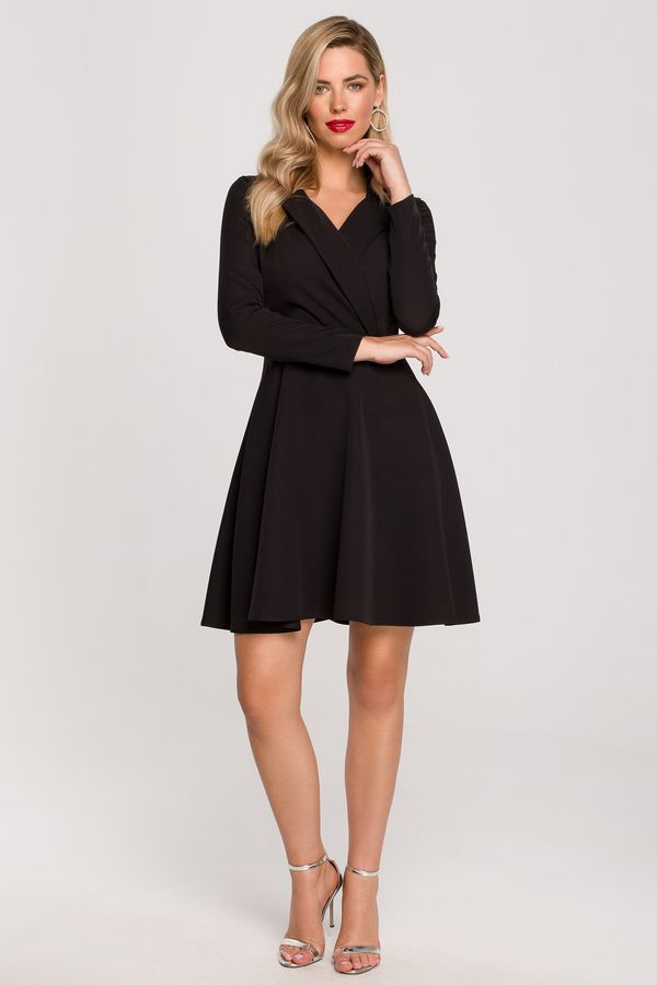 Makover Дамска рокля. Makover Makover_Dress_K138_Crepe_Pink