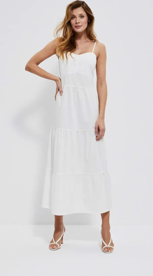 Marisse Дамска рокля. Moodo White