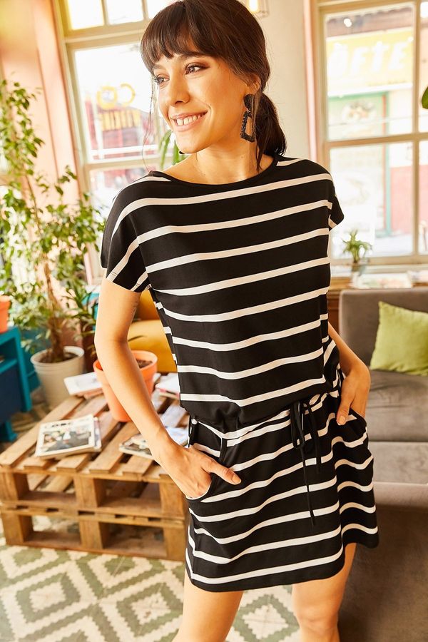 Olalook Дамска рокля. Olalook Striped