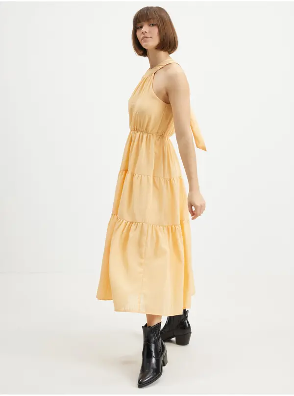 Pieces Дамска рокля. Pieces Midi