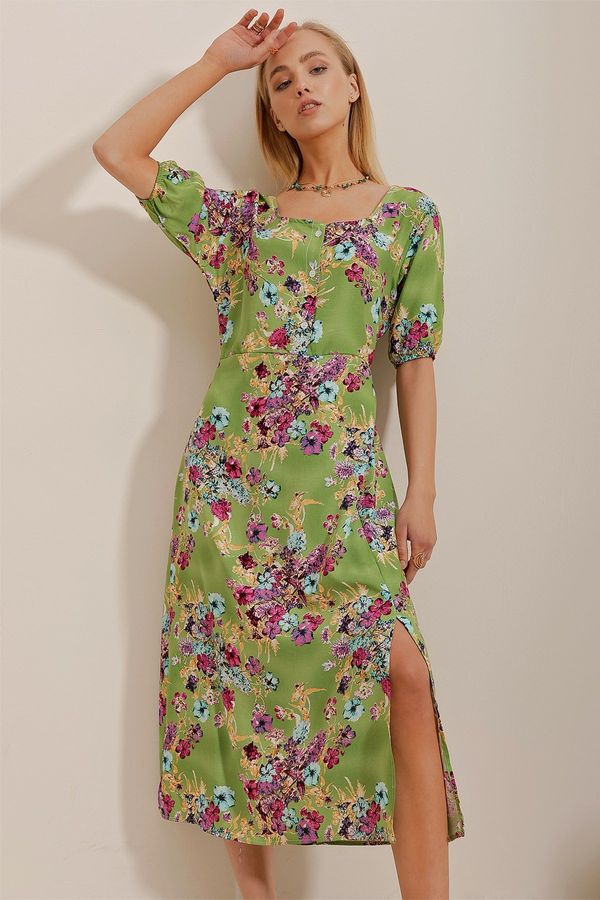 Trend Alaçatı Stili Дамска рокля. Trend Alaçatı Stili