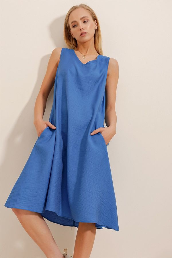 Trend Alaçatı Stili Дамска рокля. Trend Alaçatı Stili