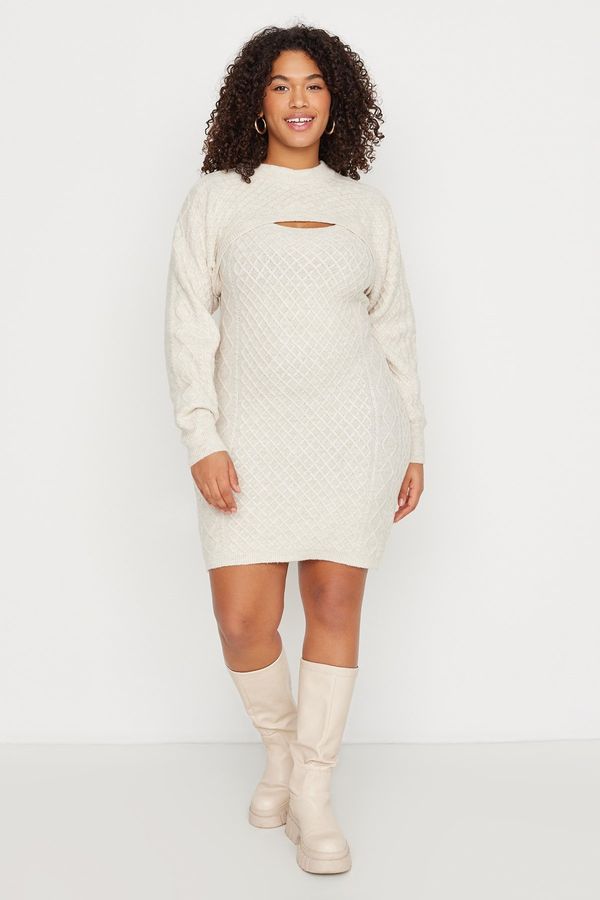 Trendyol Дамска рокля. Trendyol Curve