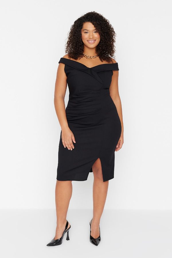 Trendyol Дамска рокля. Trendyol Curve