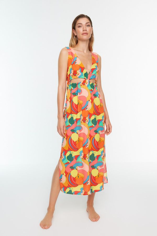 Trendyol Дамска рокля. Trendyol Cut Out