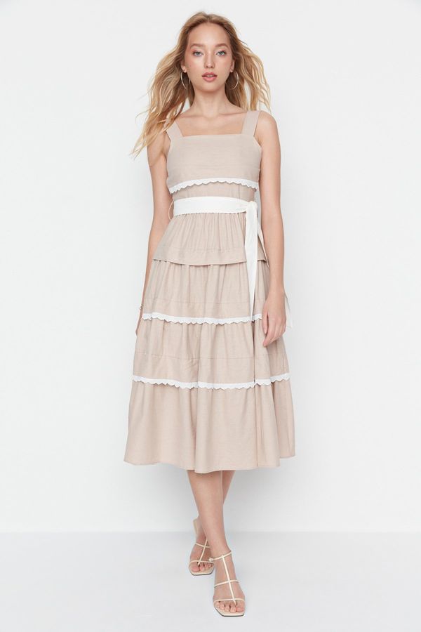 Trendyol Дамска рокля. Trendyol Detailed