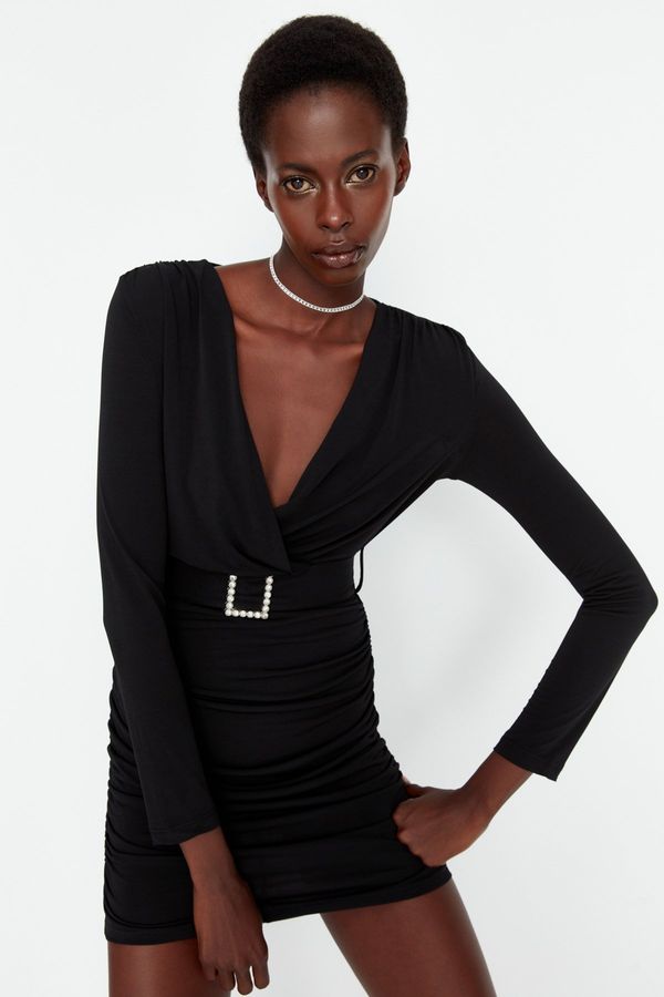 Trendyol Дамска рокля. Trendyol Knitted