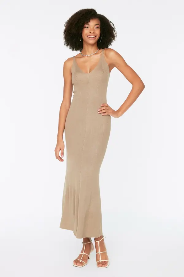 Trendyol Дамска рокля. Trendyol Knitwear