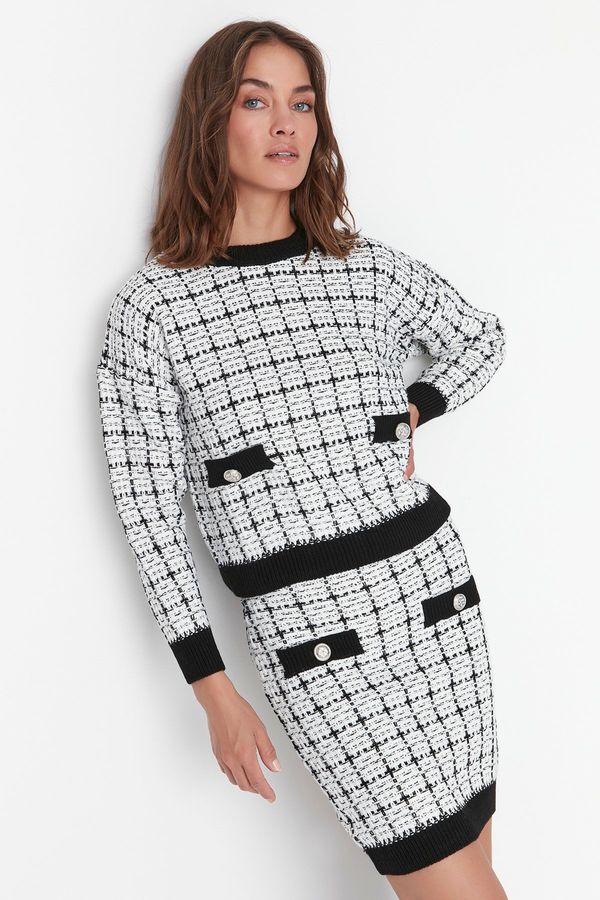 Trendyol Дамска рокля. Trendyol Knitwear