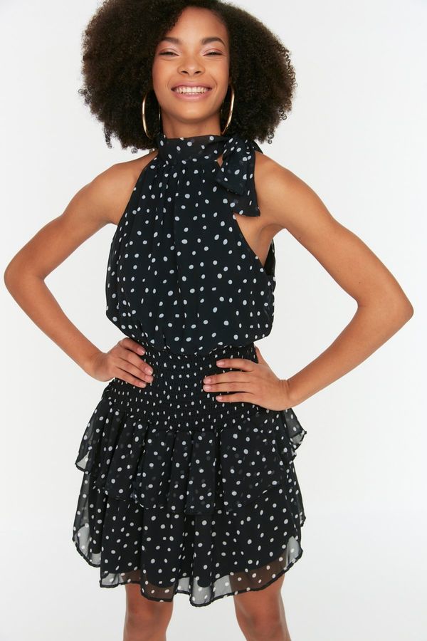 Trendyol Дамска рокля. Trendyol Polka dot printed