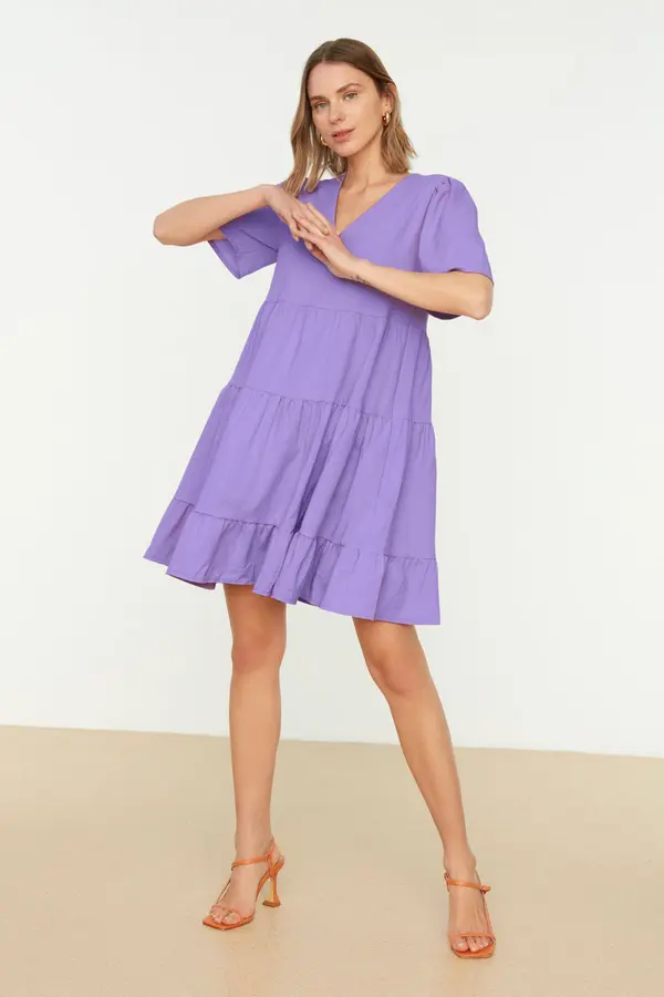 Trendyol Дамска рокля. Trendyol Wide cut