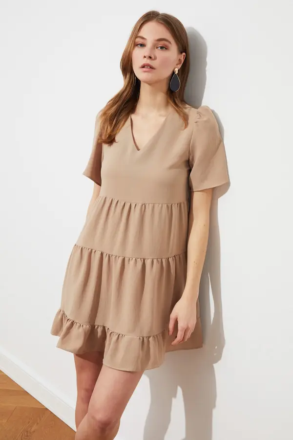 Trendyol Дамска рокля. Trendyol Wide cut