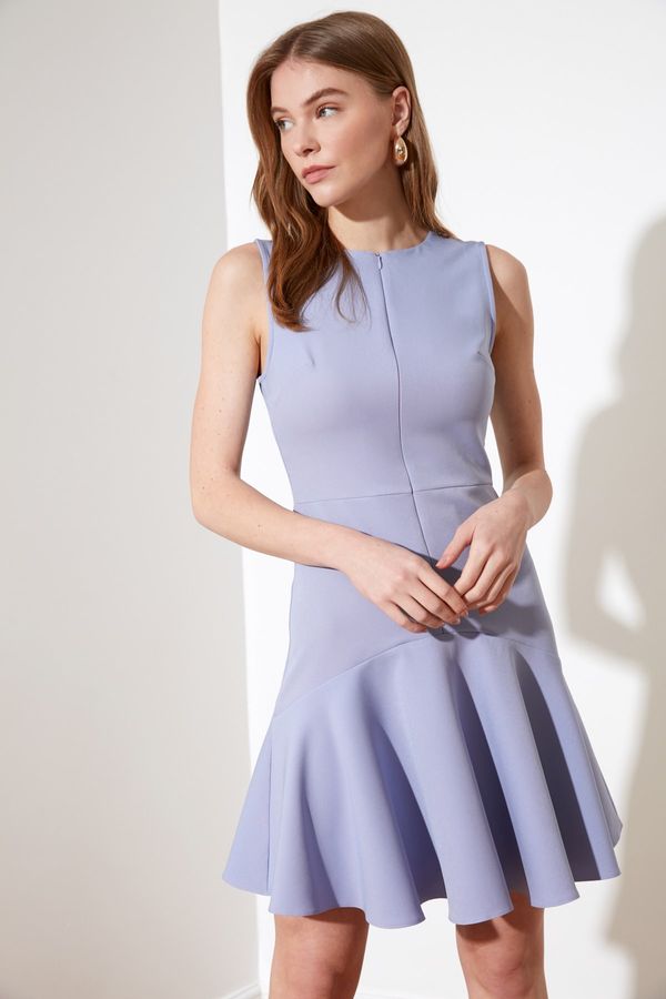 Trendyol Дамска рокля. Trendyol Zipper detailed