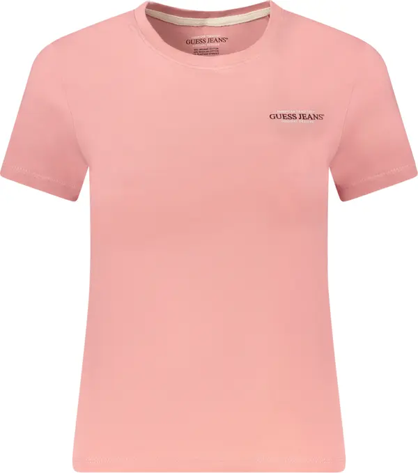 GUESS JEANS Дамска розова тениска GUESS JEANS