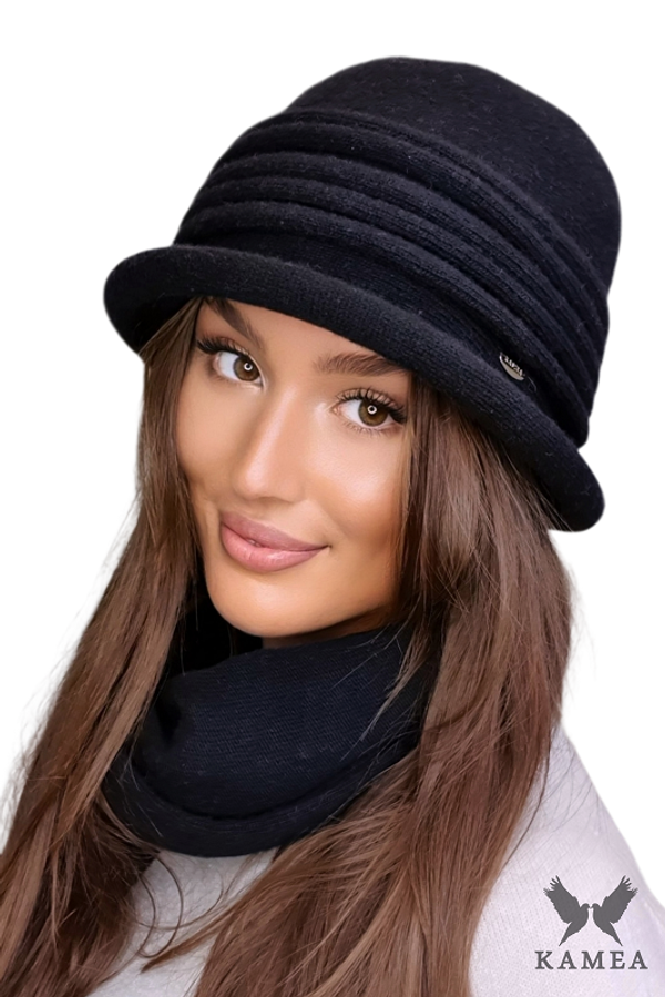 Kamea Дамска шапка Kamea Kamea_Hat_K.18.055.08_Black