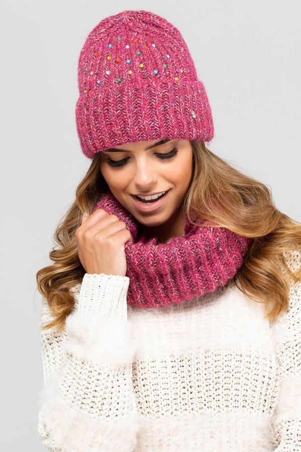 Kamea Дамска шапка Kamea Kamea_Hat_K.19.039.20_Raspberry