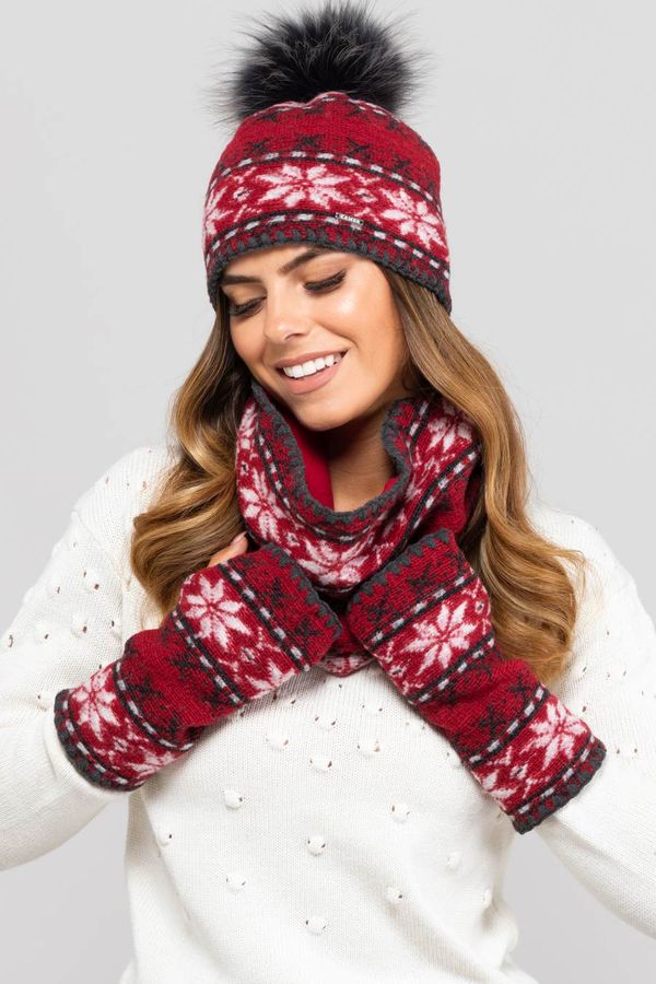 Kamea Дамска шапка Kamea Kamea_Hat_K.19.056.21_Red