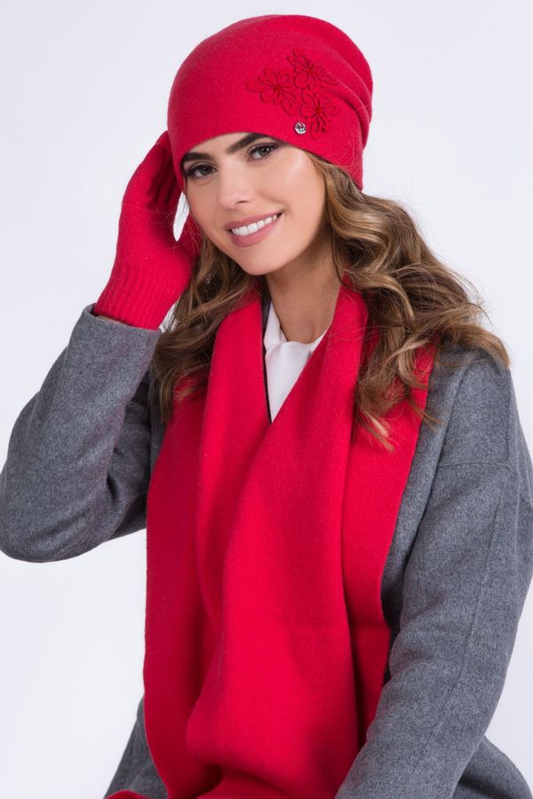 Kamea Дамска шапка Kamea Kamea_Hat_K.20.003.22_Red