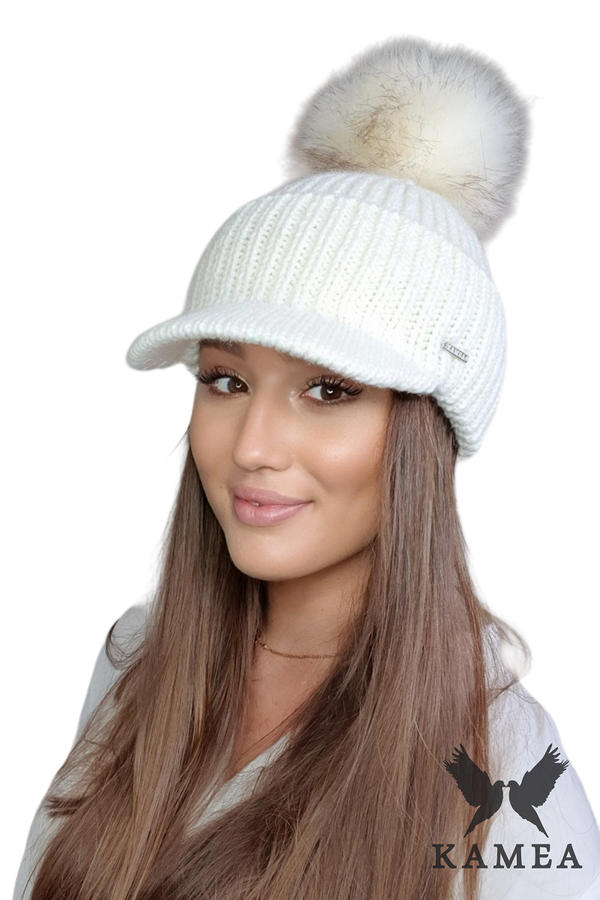 Kamea Дамска шапка Kamea Kamea_Hat_K.22.015.02_Ecru