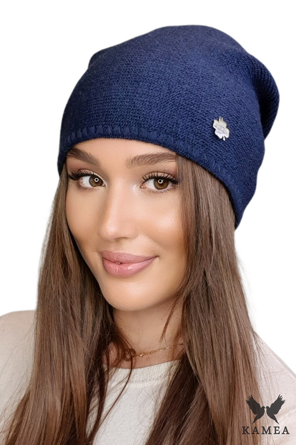 Kamea Дамска шапка Kamea Kamea_Hat_K.22.031.12_Navy_Blue