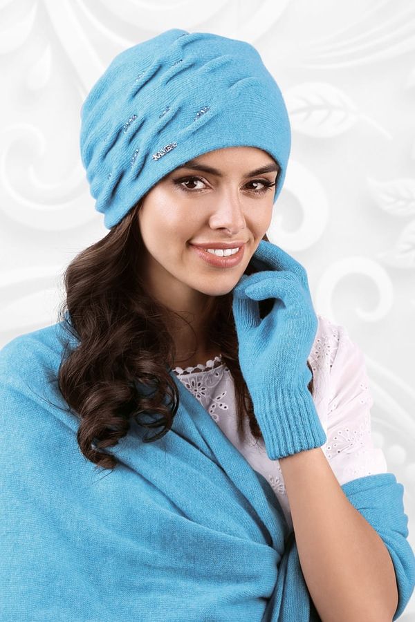 Kamea Дамска шапка. Kamea Kamea_Hat_K.18.023.44_Turquoise