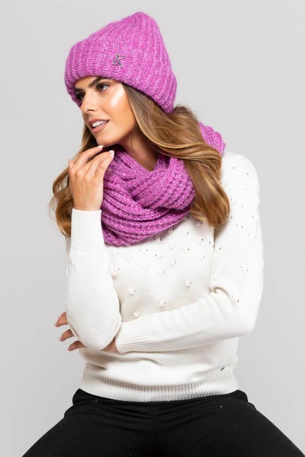 Kamea Дамска шапка. Kamea Kamea_Hat_K.19.042.45_Pink_Melange