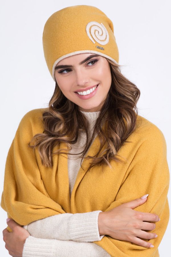 Kamea Дамска шапка. Kamea Kamea_Hat_K.20.032.25_Mustard