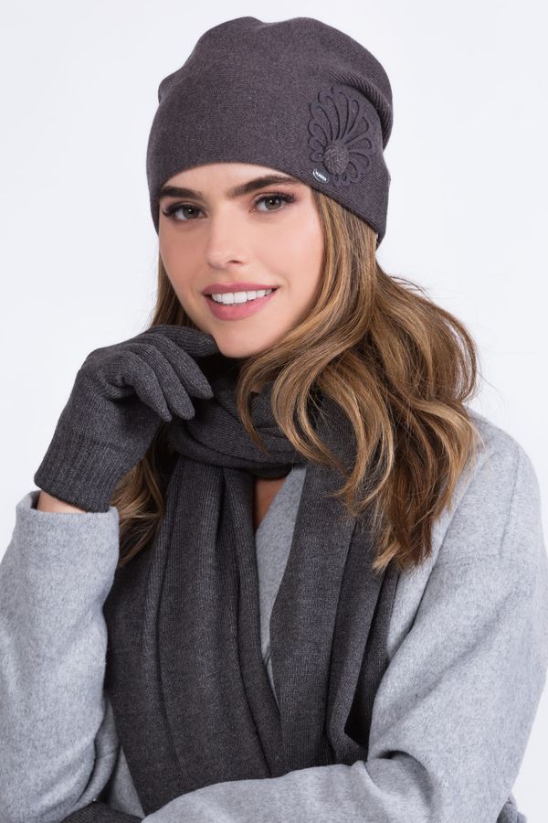 Kamea Дамска шапка. Kamea Kamea_Hat_K.20.040.07_Graphite