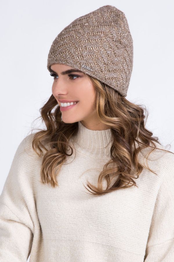 Kamea Дамска шапка. Kamea Kamea_Hat_K.20.043.04_Dark_Beige