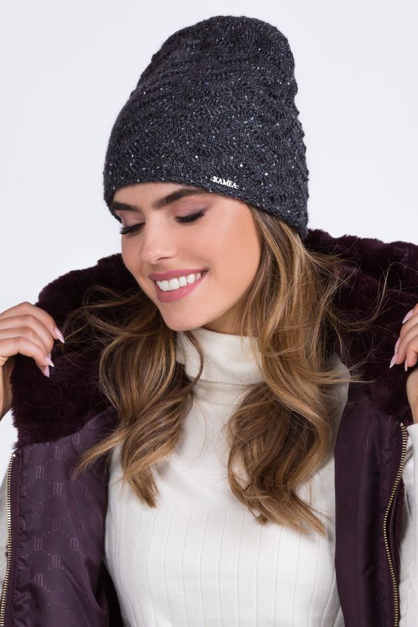 Kamea Дамска шапка. Kamea Kamea_Hat_K.20.043.07_Graphite