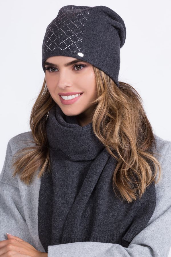 Kamea Дамска шапка. Kamea Kamea_Hat_K.20.051.07_Graphite