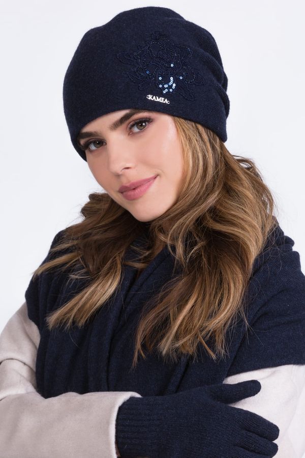 Kamea Дамска шапка. Kamea Kamea_Hat_K.20.060.12_Navy_Blue