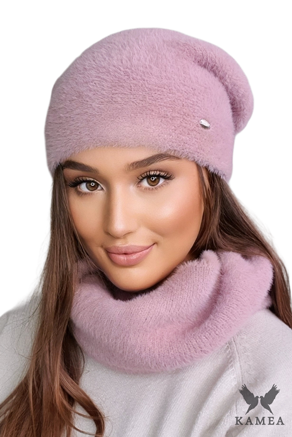 Kamea Дамска шапка. Kamea Kamea_Hat_K.22.003.20_Dark_Pink