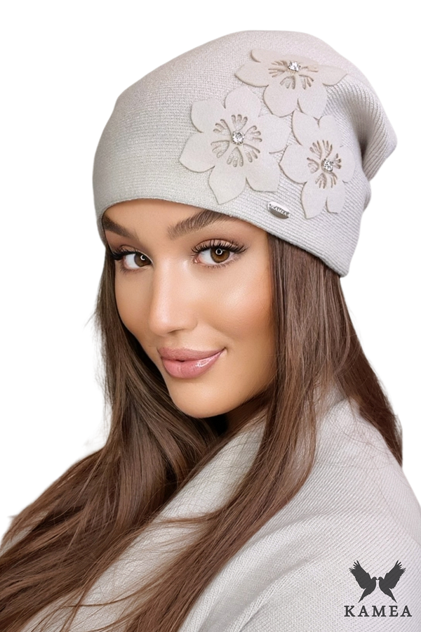 Kamea Дамска шапка. Kamea Kamea_Hat_K.22.034.03_Beige