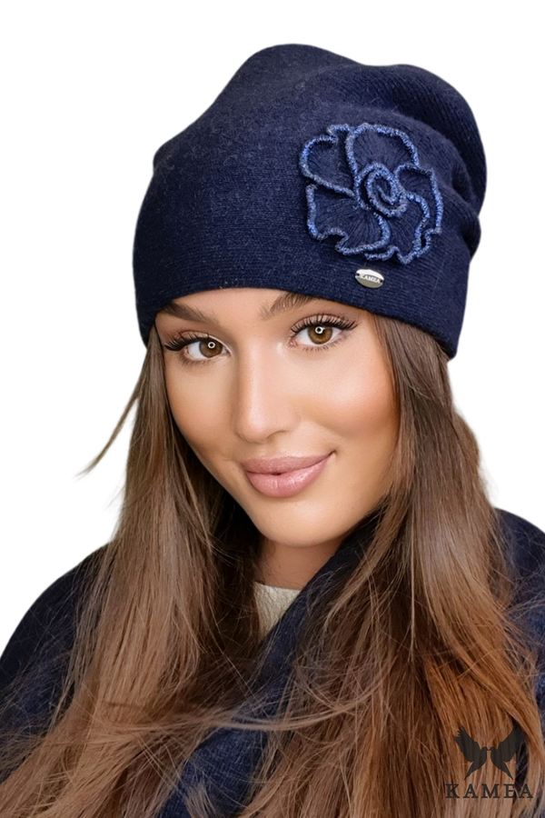 Kamea Дамска шапка. Kamea Kamea_Hat_K.22.039.12_Navy_Blue