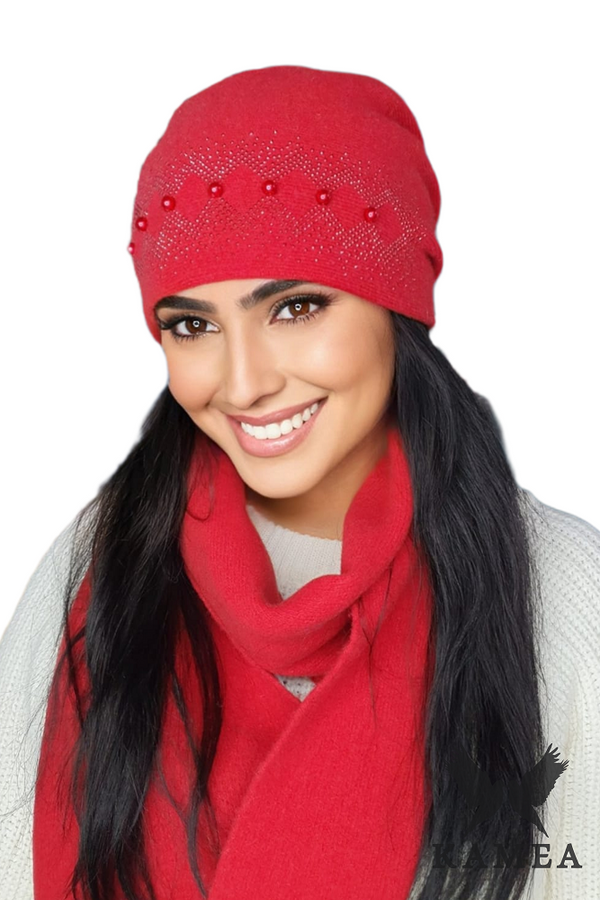 Kamea Дамска шапка. Kamea Kamea_Hat_K.22.043.21_Red