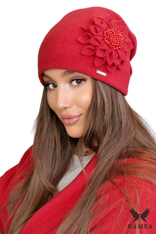 Kamea Дамска шапка. Kamea Kamea_Hat_K.22.086.21_Red