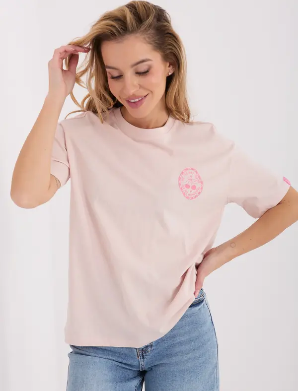 EIGHT 2 NINE Дамска светло розова тениска