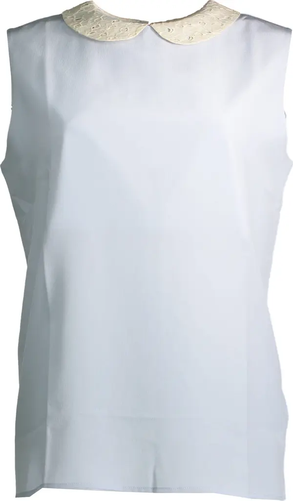 Gant Дамска светлосиня блуза без ръкави