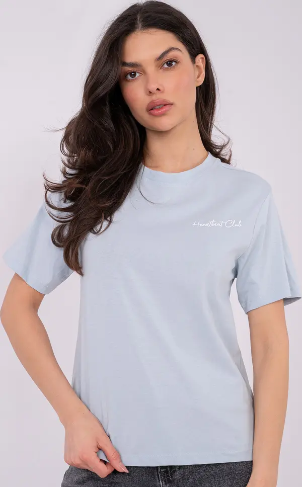 Sublevel Дамска светлосиня тениска